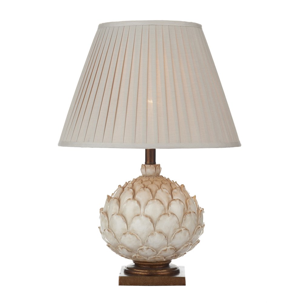 LAY4233-X Layer Decorative Artichoke Design Large Table Lamp with Shade
