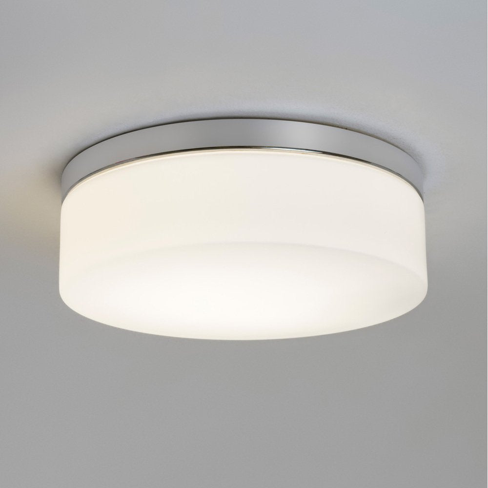 Sabina 280 Bathroom Flush Ceiling Light In Polished Chrome Finish 1292003