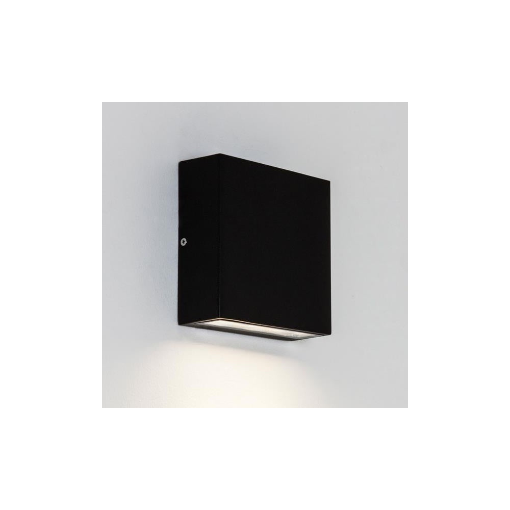 Elis Outdoor Wall Light In Textured Black Finish IP54 1331001
