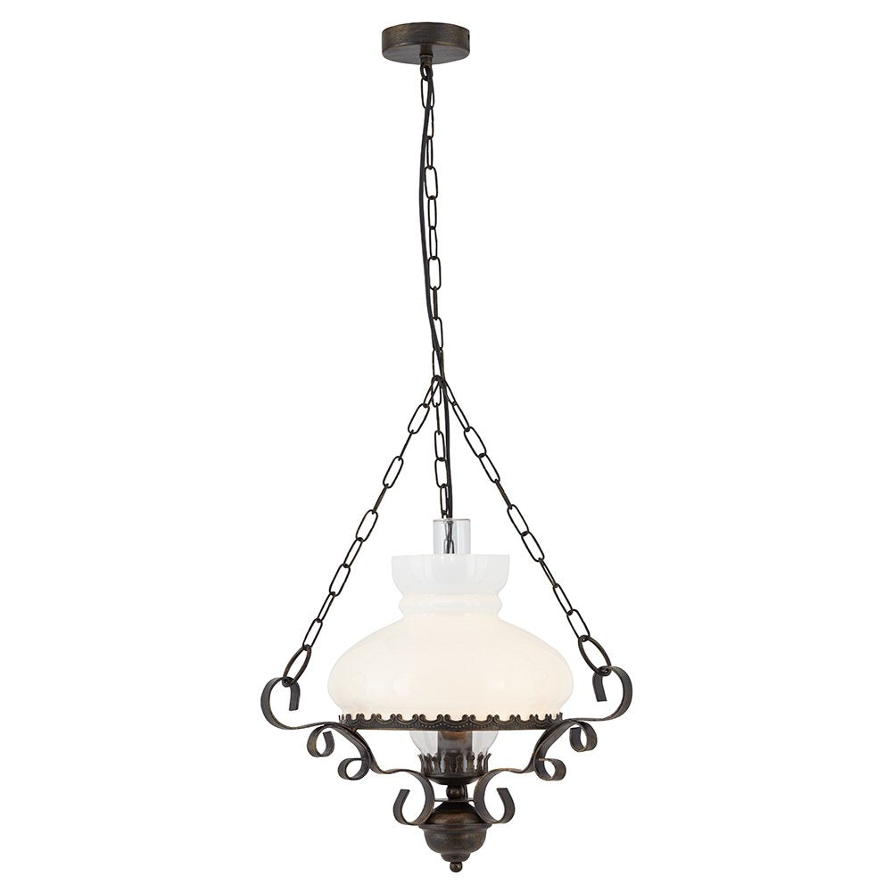 576RU Oil Lantern, Traditional Ceiling Pendant Light