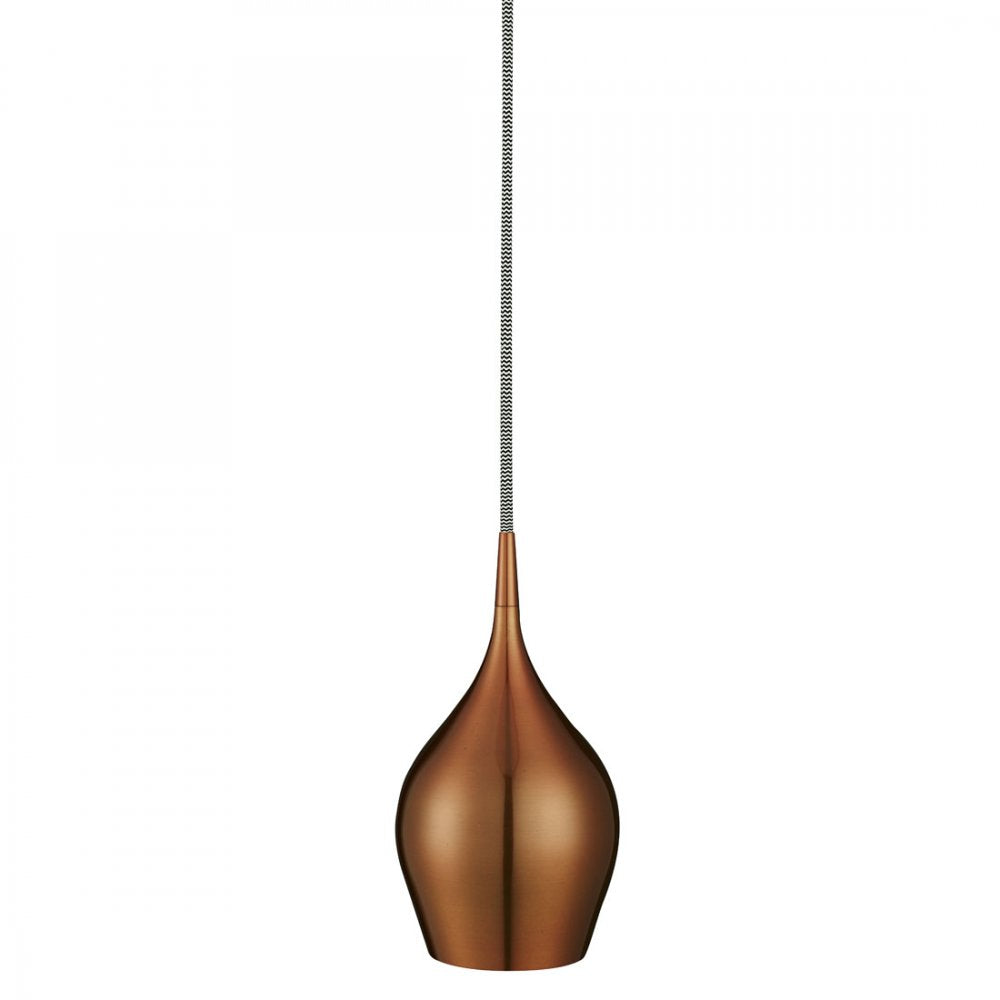 Modern Copper Vibrant Metal Ceiling Pendant Light 6461-12CO