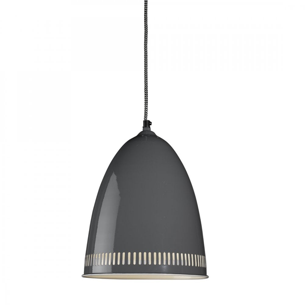 5933GY Grey Metal Pendant Ceiling Light