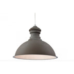Aztec 1 Light Rough Sand Concrete Finish Ceiling Pendant 2307CN