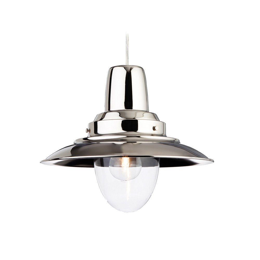 Fisherman 1 Light Ceiling Lantern in Polished Chrome Finish 8645CH