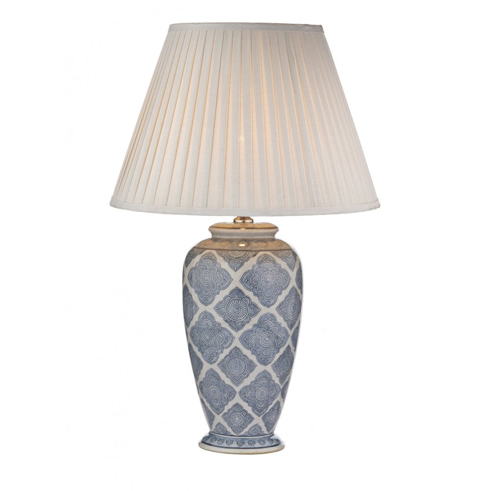 Ely Table Lamp with Ivory Shade ELY4223 + S1098