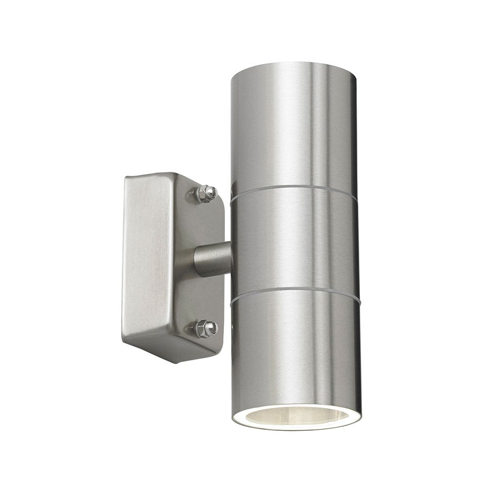 Stainless Steel Double Outdoor Wall Light IP44 Up/Down Outdoor Wall Light