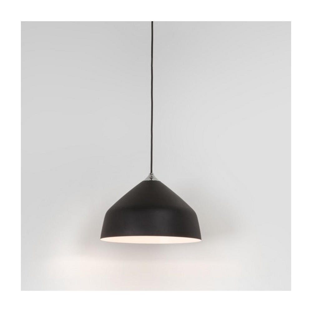 Ginestra Metal Ceiling Pendant Light in Black Finish 1361001
