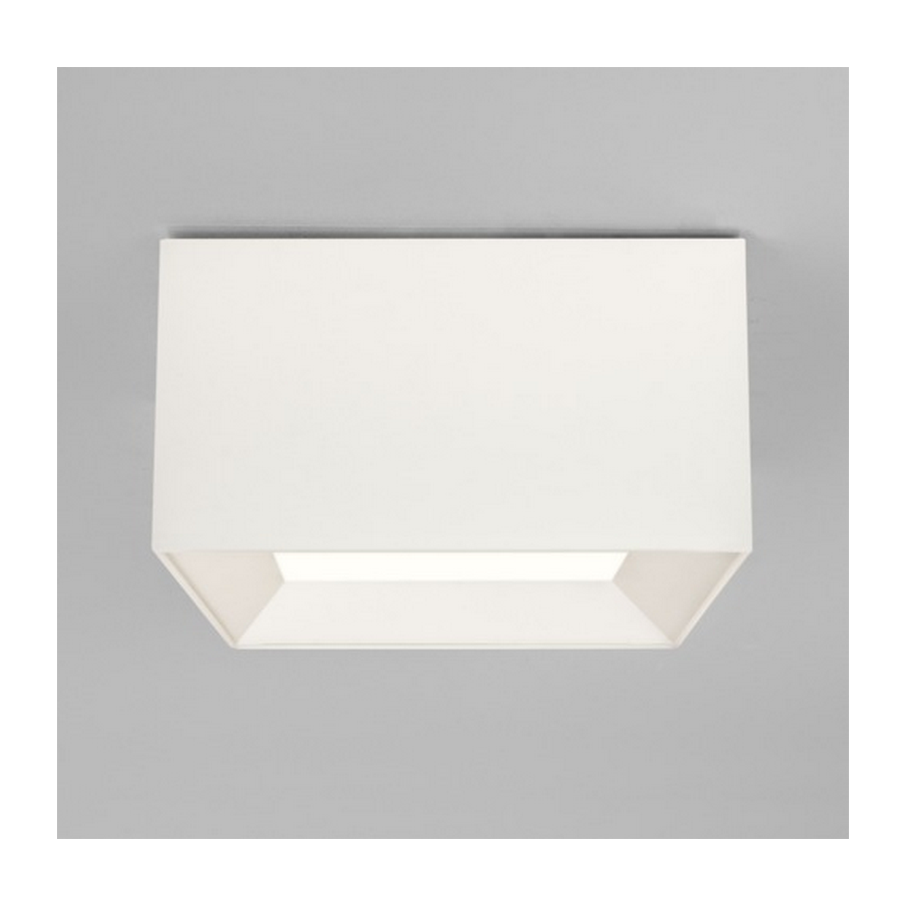 Bevel Ceiling Light Plate with Square White Shade 1296002 + 5021002