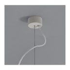 Osca 400 Modern Round Ceiling Pendant Light in Plaster Finish 1252014