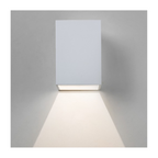 Oslo Outdoor LED Wall Light in White Finish 1298005