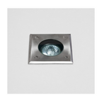 Gramos Outdoor Square Ground Spotlight In Stainless Steel Finish IP65 1312003