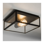 Bronte Vintage Outdoor Ceiling Light in Black Finish 1353001