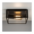 Bronte Vintage Outdoor Ceiling Light in Black Finish 1353001