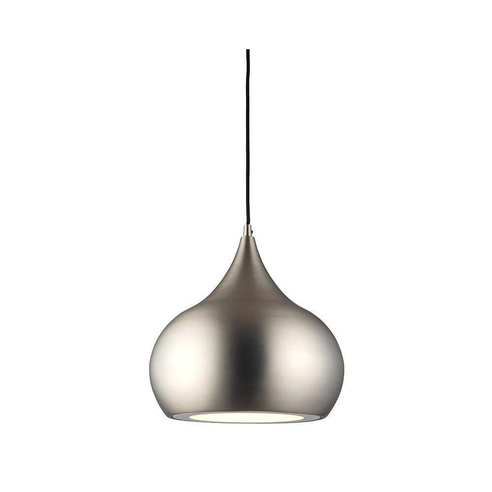 Brosnan Contemporary Matt Nickel Ceiling Pendant Light 61296