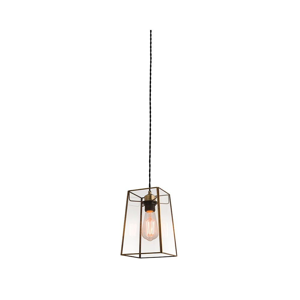 Beaumont Vintage Non Electric Glass Ceiling Pendant Light 60892