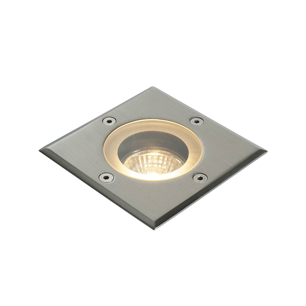 Pillar Exterior Square Floor Lights in Marine Grade Finish 52211