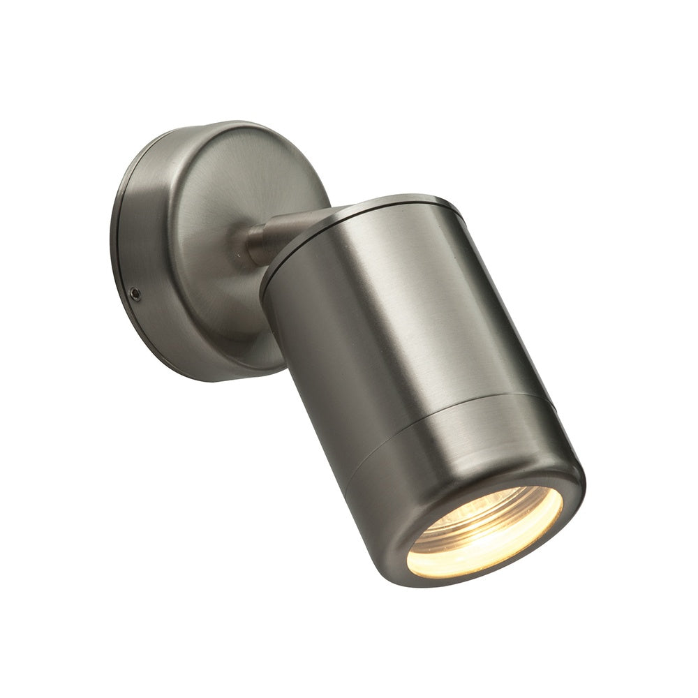 Odyssey Exterior Adjustable Wall Light In Brushed Stainless Steel Finish IP65 ST5010S