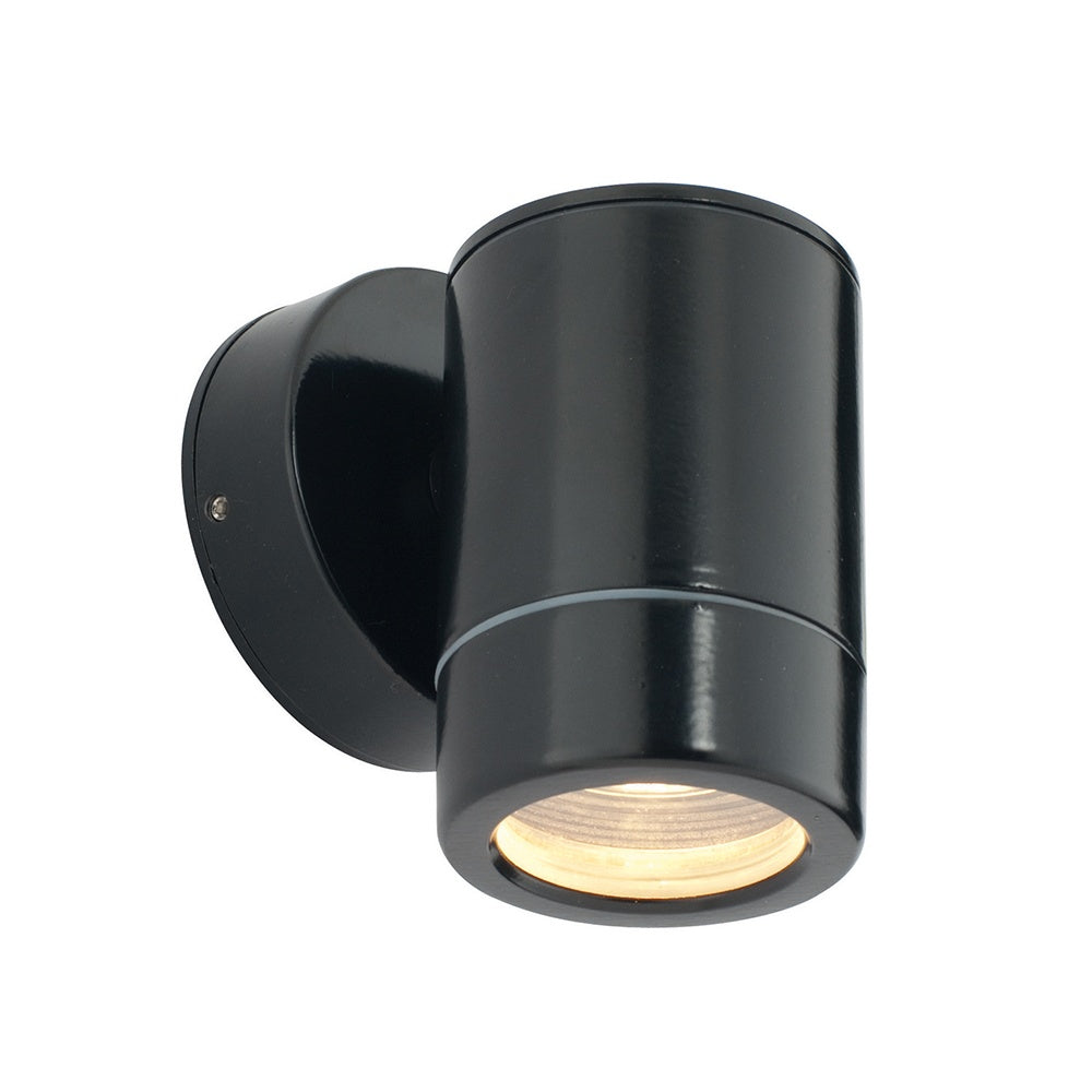 Odyssey Exterior Wall Light In Black Paint Finish IP44 ST5009BK