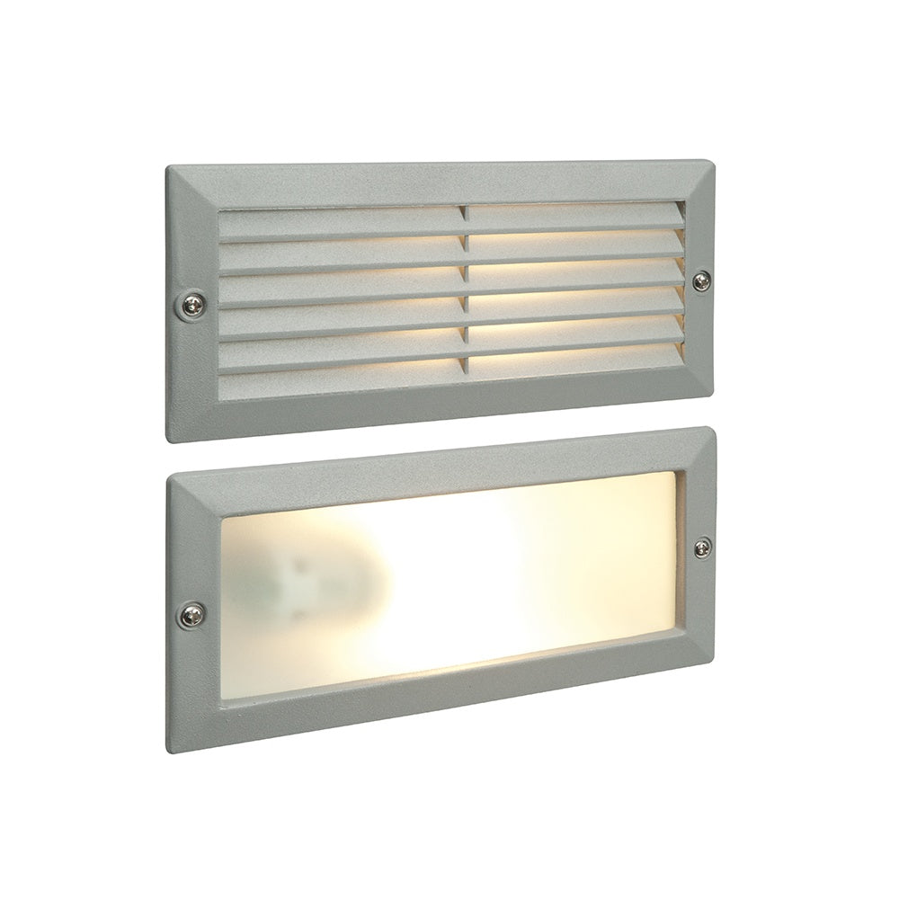 Eco Wall Bricklight in Textured Grey Finish IP44 52213