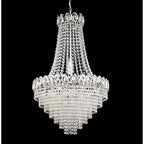 Louis Philipe Crystal Chandelier in Chrome Finish 1611-6CC