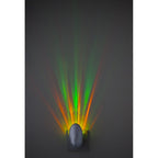 Projector LED Colour Changing Night Light In Silver Finish 8371