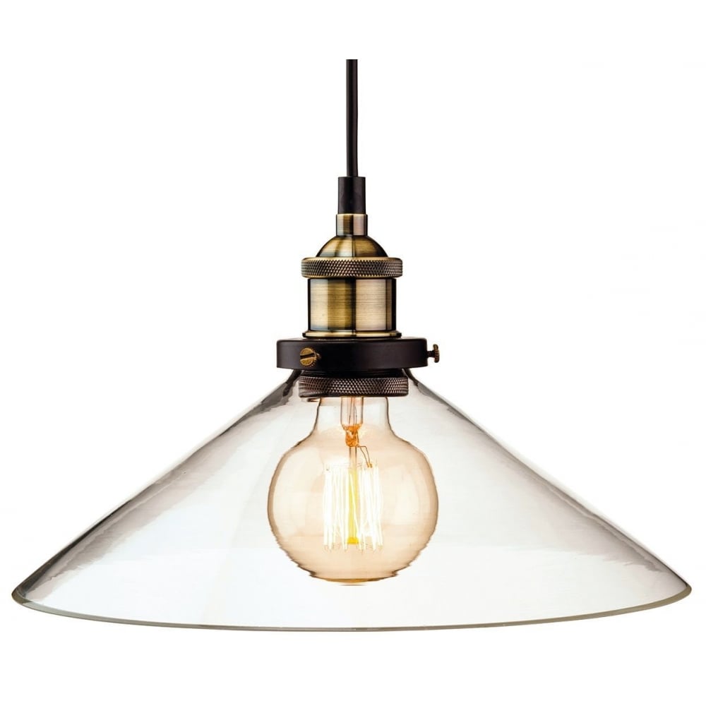 Retro Vintage Style Edison Glass Ceiling Pendant Light
