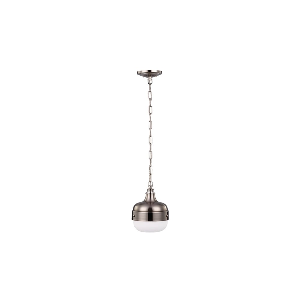 Cadence 1 Light Steel and Nickel Mini Pendant FE/CADENCE/1P BS