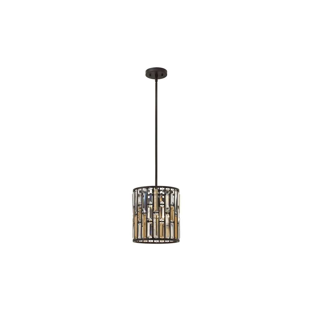 Gemma Mini Ceiling Pendant Light in Vintage Bronze Finish HK/GEMMA/P/A VBZ