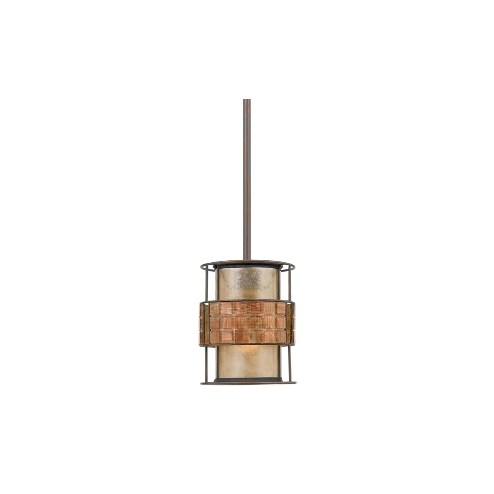Laguna Mini Pendant In Renaissance Copper Finish QZ/LAGUNA/MP