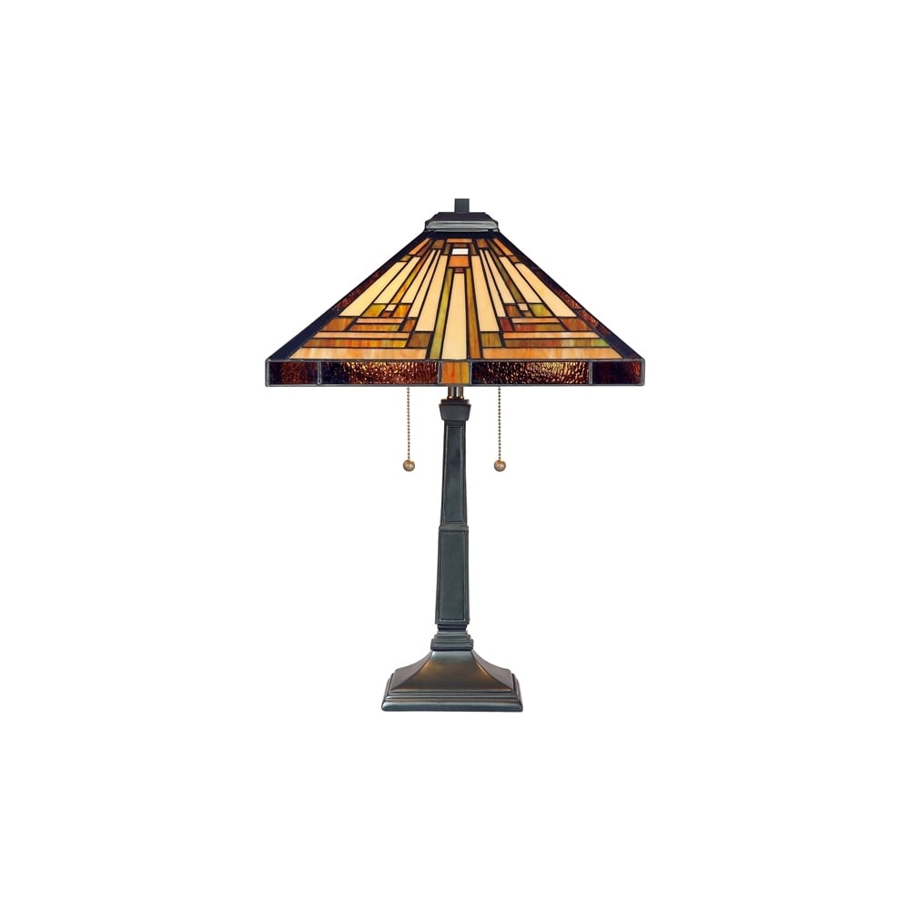 Stephen Tiffany Bronze Table Lamp QZ/STEPHEN/TL