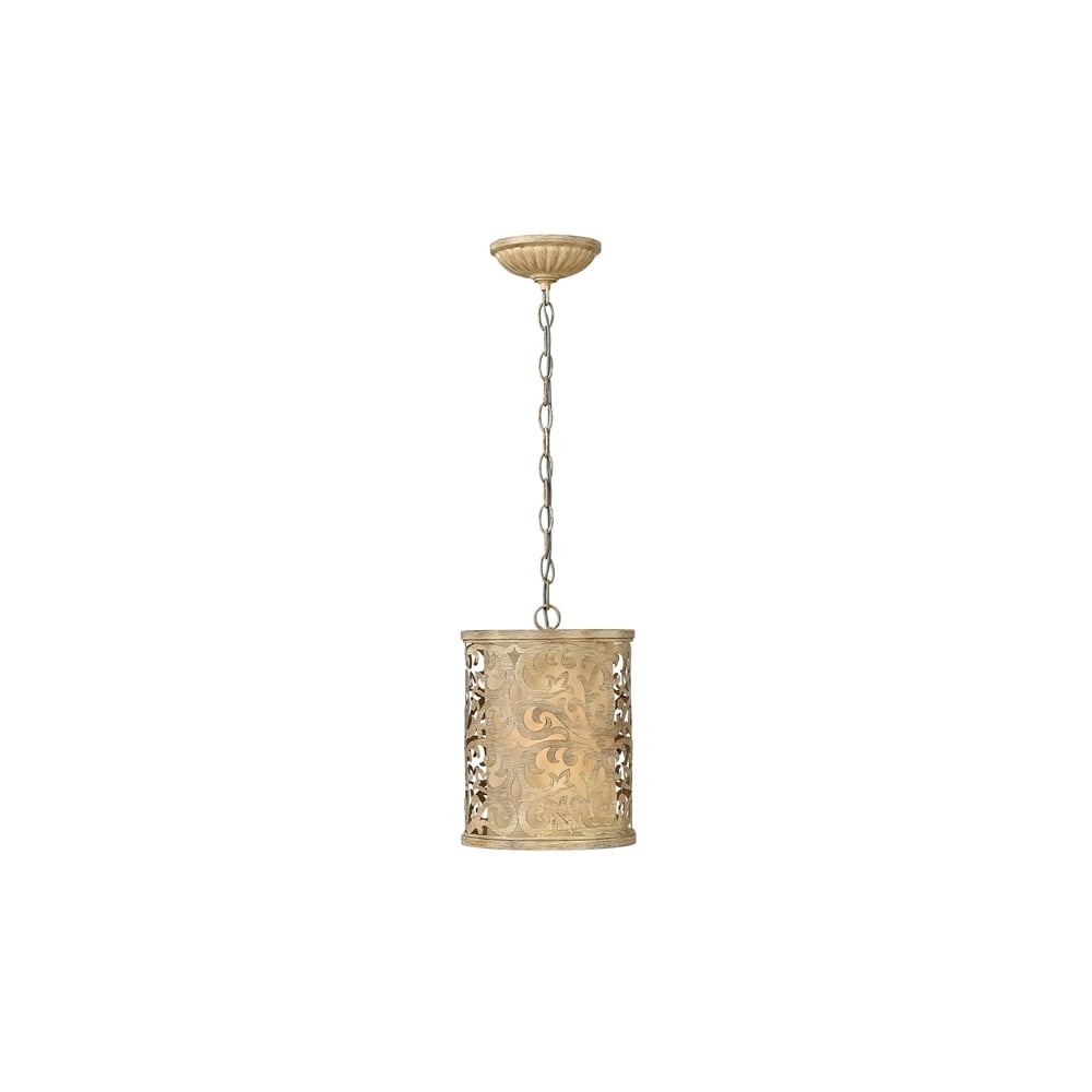 Carabel 1 Light Champage Mini Pendant HK/CARABEL/P/A