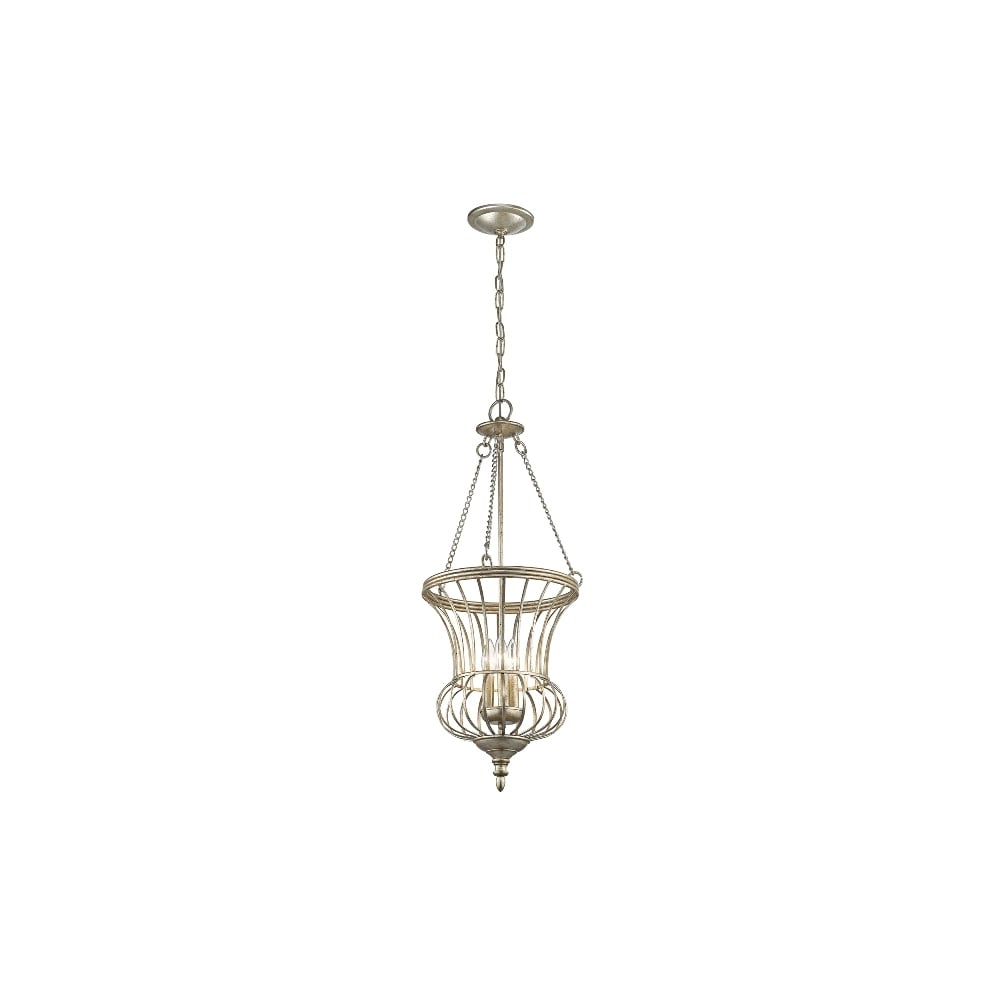 Calla 3 Light Sterling Gold Medium Ceiling Pendant KL/CALLA/P/M