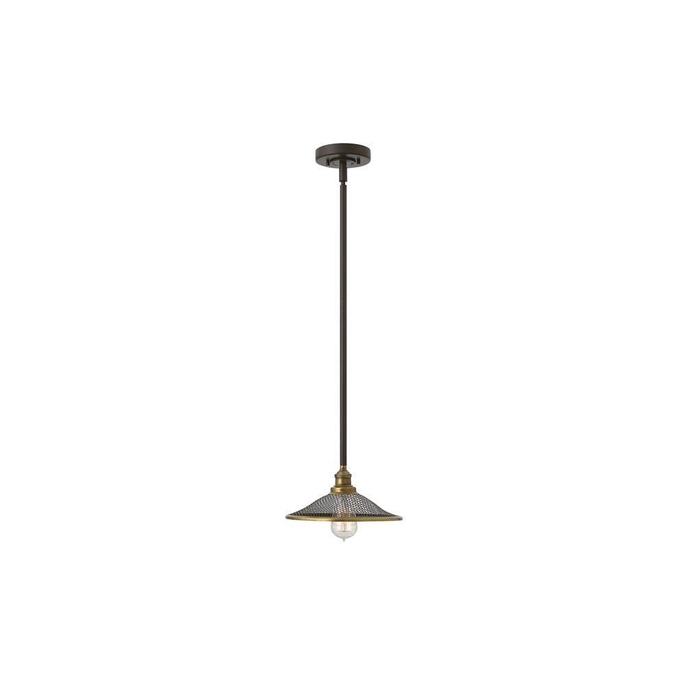 Rigby 1 Light Buckeye Bronze Pendant Ceiling Light HK/RIGBY/P KZ