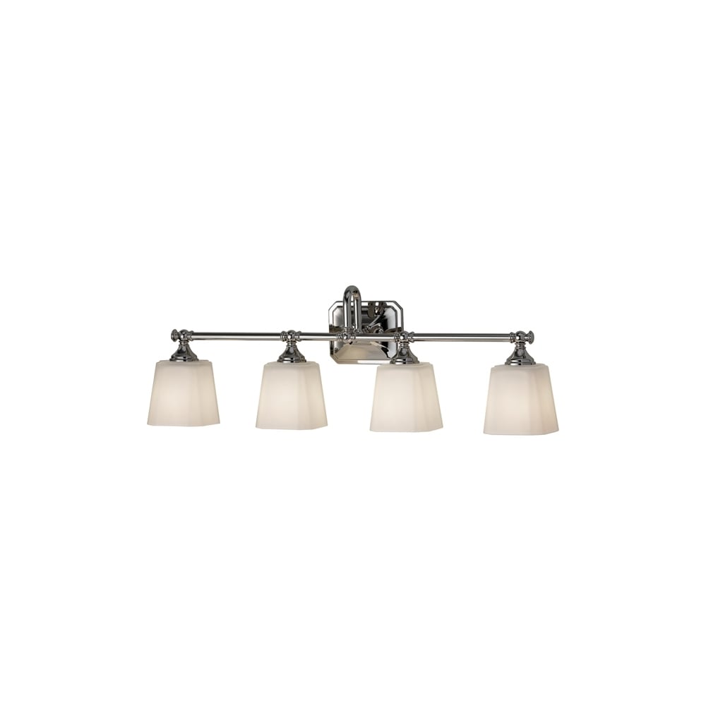 Concord 4 Light Polished Chrome Bathroom Above Mirror Light FE/CONCORD4 BATH