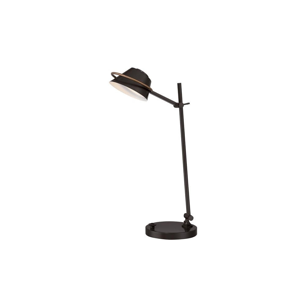 Spencer LED Desk Lamp in Western Bronze Finish QZ/SPENCER/TL WT