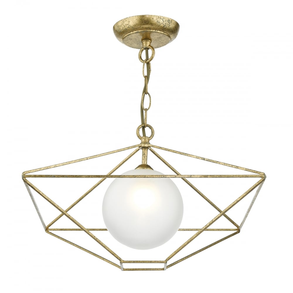 Orsini Ceiling Pendant Light In Antique Gold Finish ORS0135