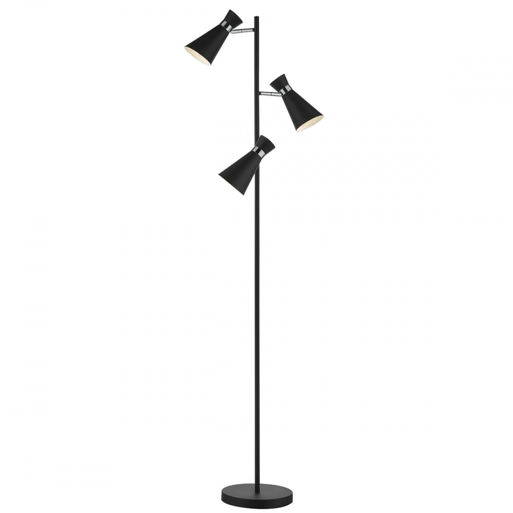 Ashworth Adjustable Floor Lamp in Black Finish ASH4922