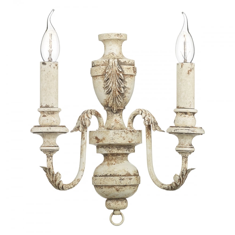 Emile Classic Multi Arm Wall Light In Rustic French Finish EMI0955