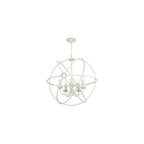 Orb 5 Light Ceiling Pendant Light in Cream Finish ORB0533