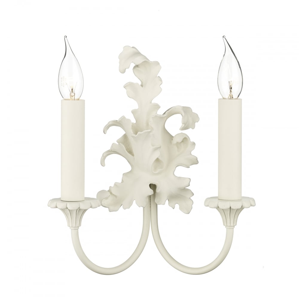 Ormolu Elegant Wall Light In Cream Finish SC0933