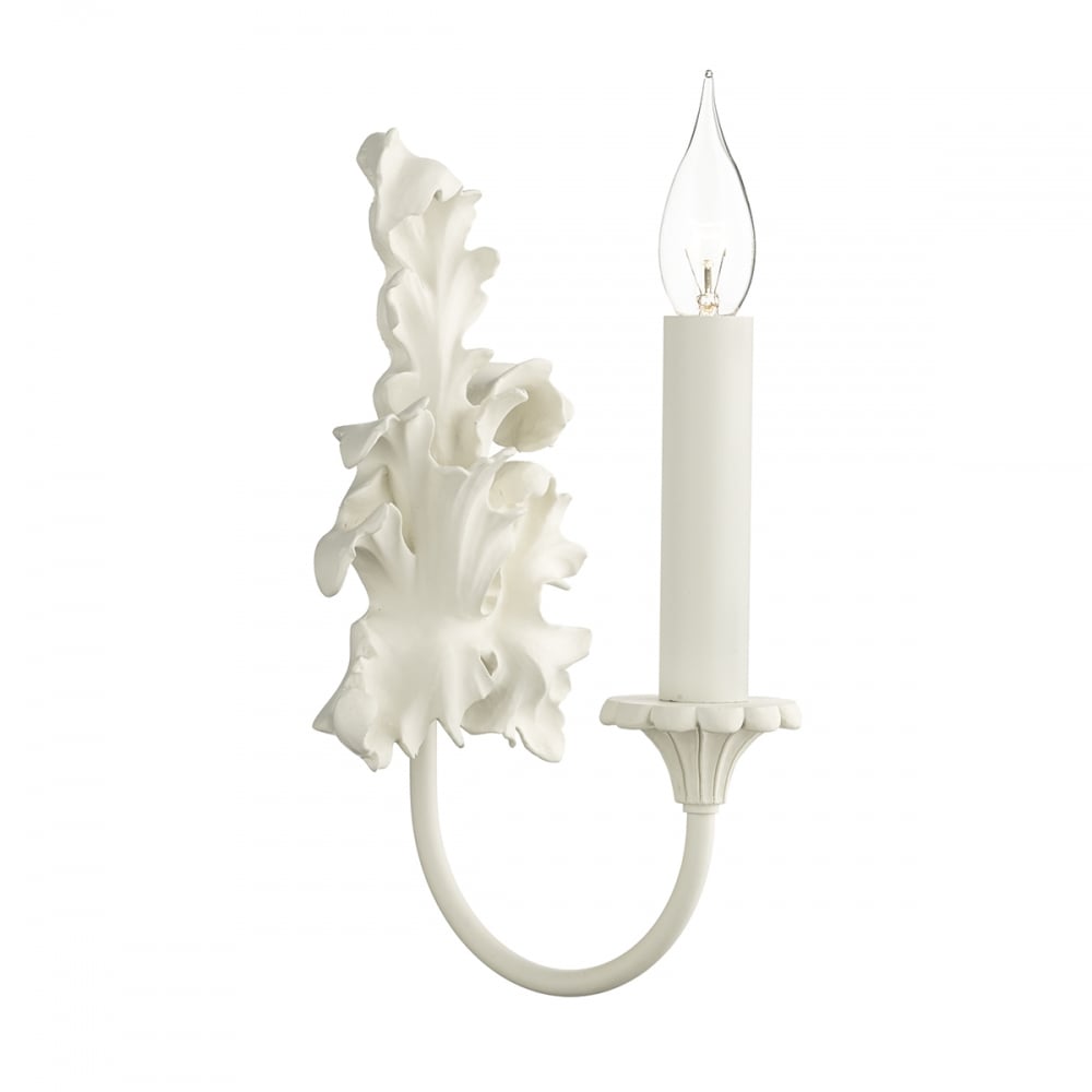 Ormolu Elegant Single Wall Light In Cream Finish SC0733