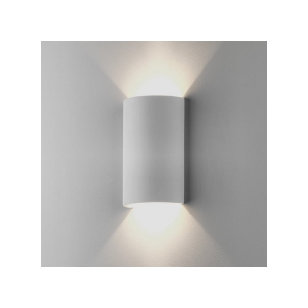 Serofis Indoor Wall Light in White Plaster Finish 1350003