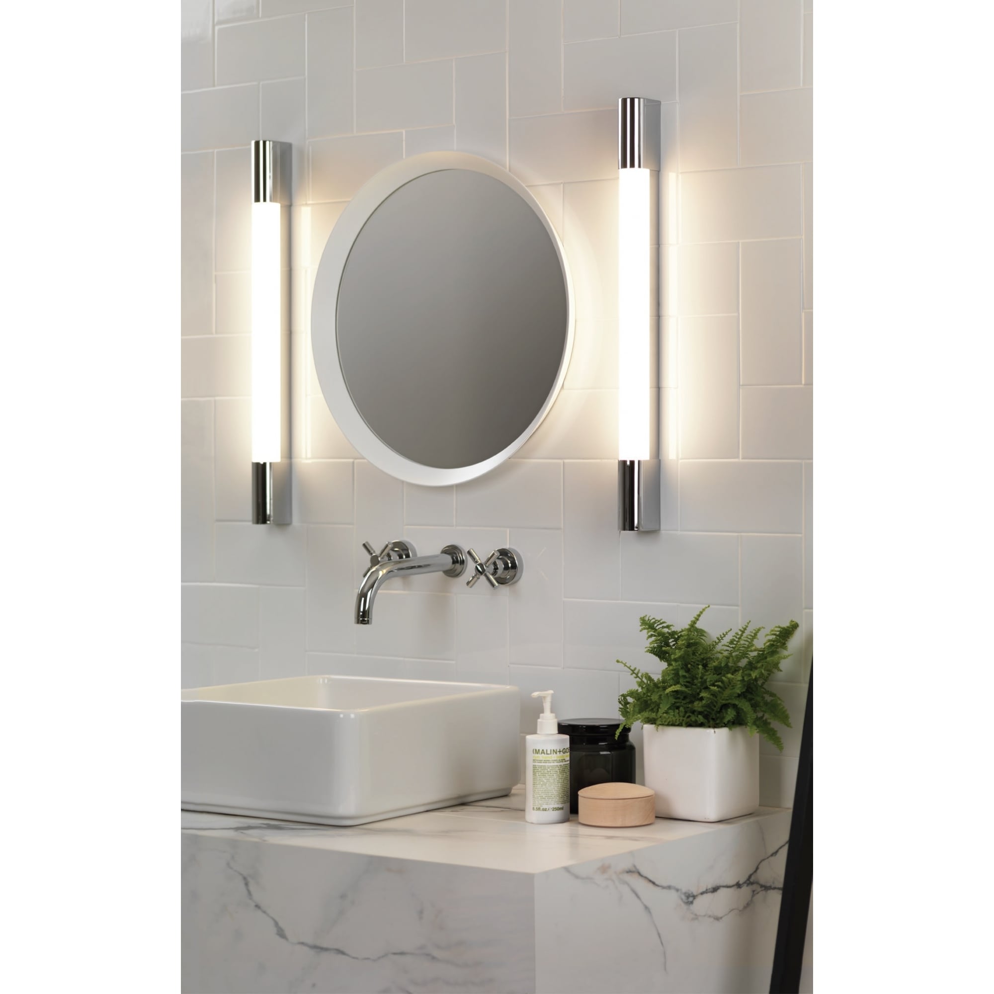 Bathroom LED Wall Light In Polished Chrome Finish PALERMO LED 1084021