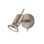 SP8881 1 Light Satin Nickel Spotlight Fitting
