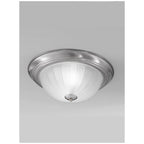 CF5641 Flush Ceiling Light With Nickel Finish