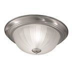 CF5641 Flush Ceiling Light With Nickel Finish