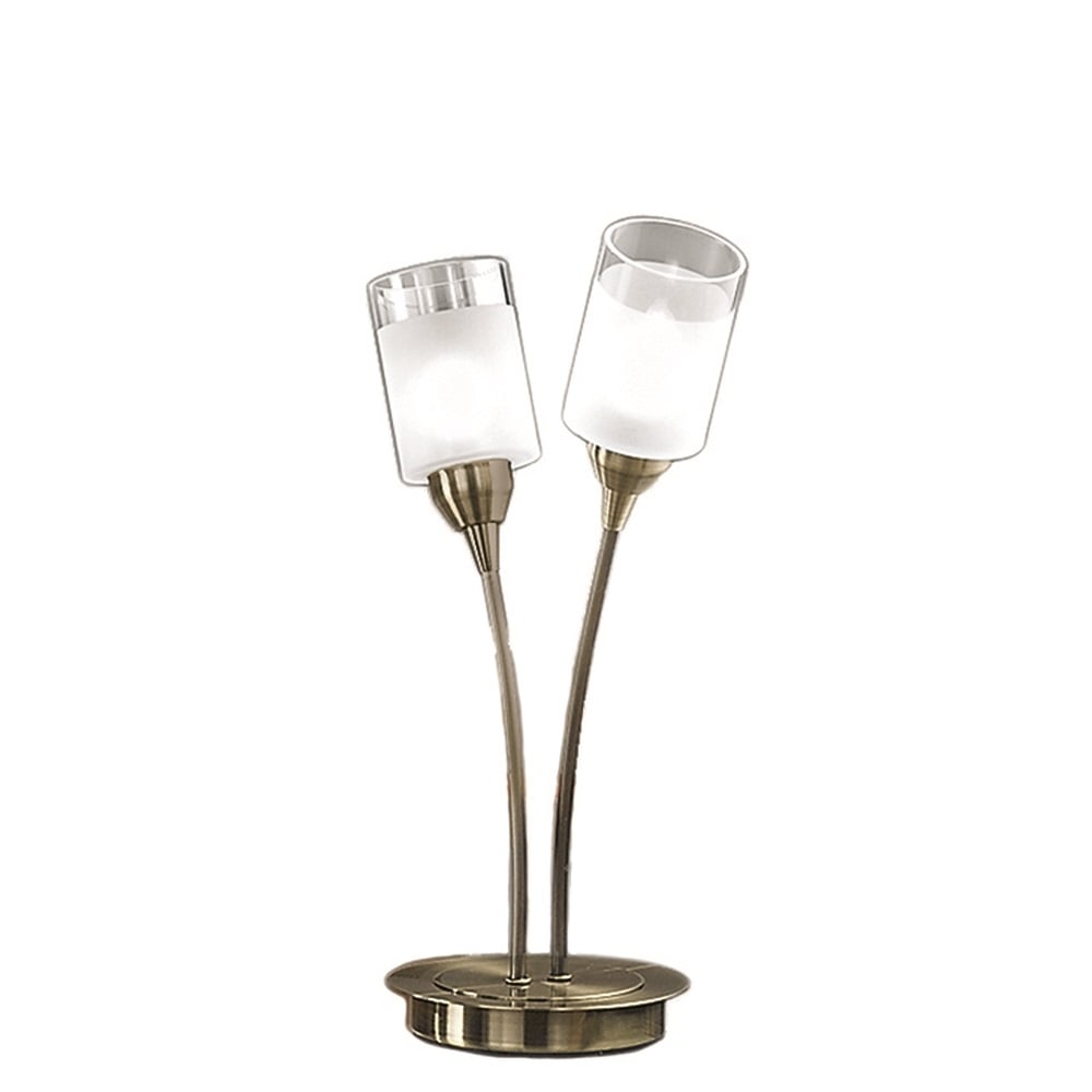 T791 2 Light Bronze Decorative Table Lamp