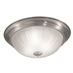 CF5642 Flush Ceiling Light With Nickel Finish