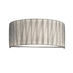 FL2283/1 Satin Nickel and Silver Flush Wall Bracket