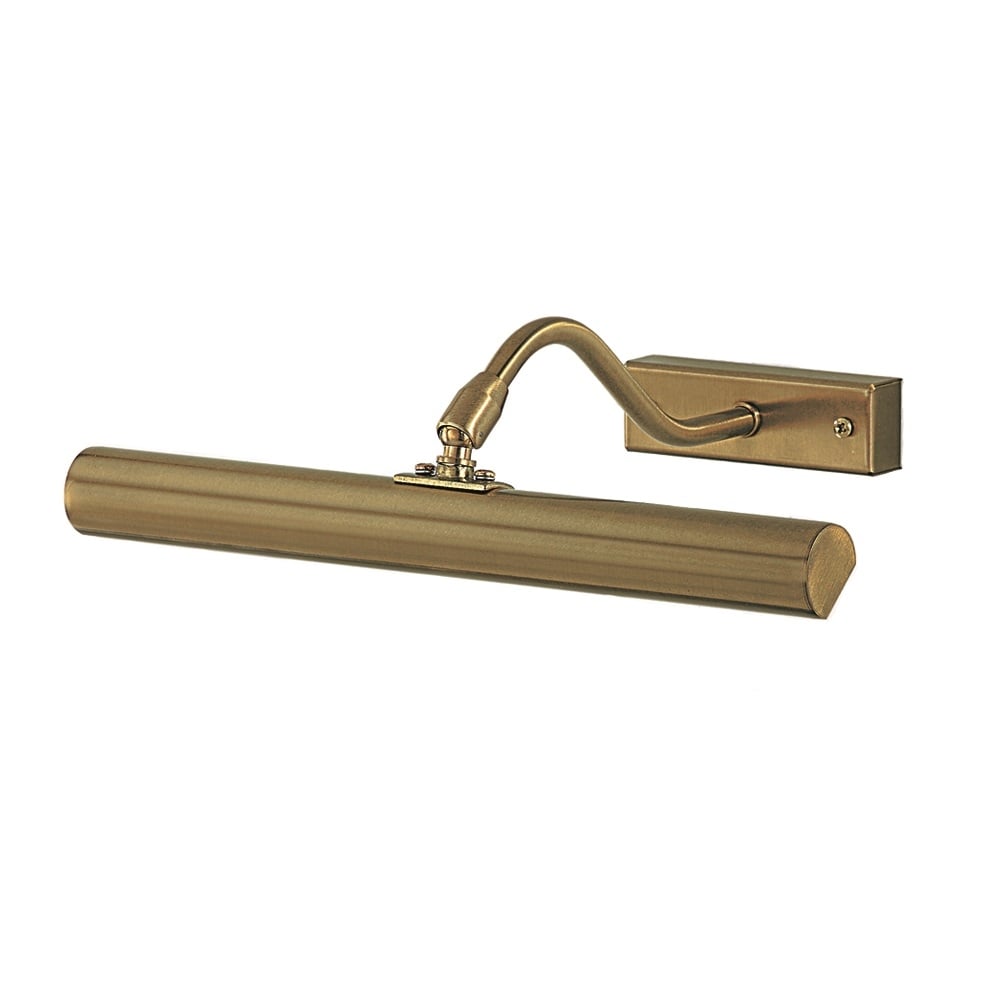 Traditional Antique Brass Adjustable Picture Light 11" W327